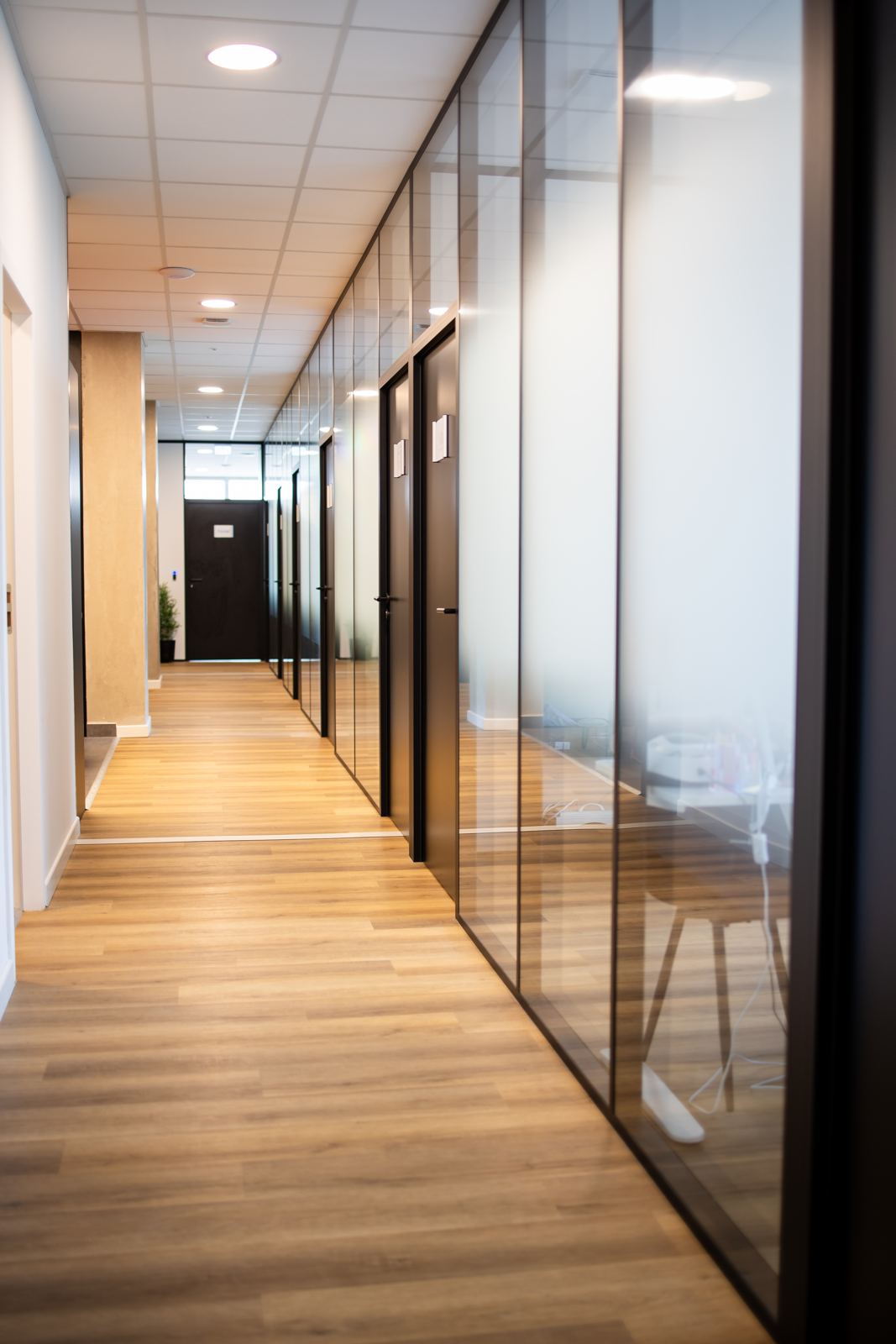 Couloir du cabinet Euphoria Laser Montpellier